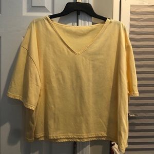 Yellow t shirt